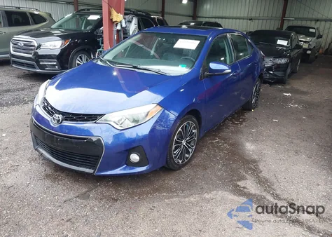 2014 Toyota Corolla S Premium z USA, uszkodzony, nr VIN 2T1BURHE7EC139931